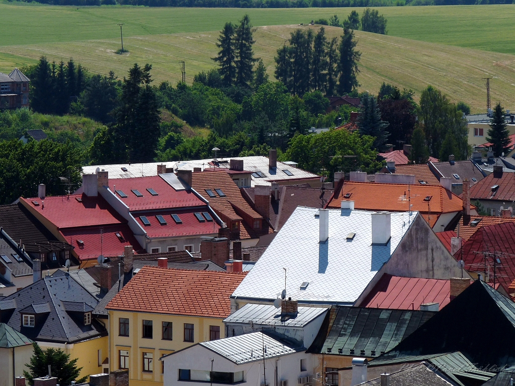 Jihlava 05, pohled z kostela Sv. jakuba.JPG